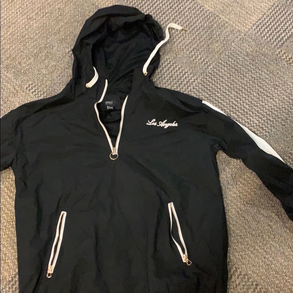 Black hoodie